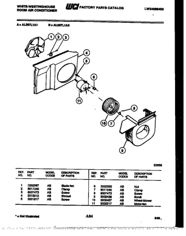 Air handling parts