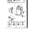 White-Westinghouse AL097L1A1 compressor parts diagram