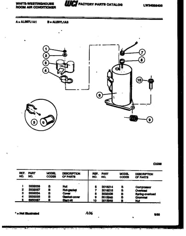 Compressor parts
