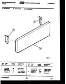 Panel with bracket