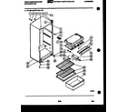 White-Westinghouse RT120LLV0 cabinet parts diagram