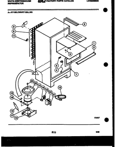 System and automatic defrost parts