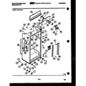 White-Westinghouse RT218JCD2 cabinet parts diagram