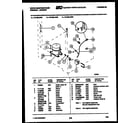 White-Westinghouse FU196LRW3 system parts diagram