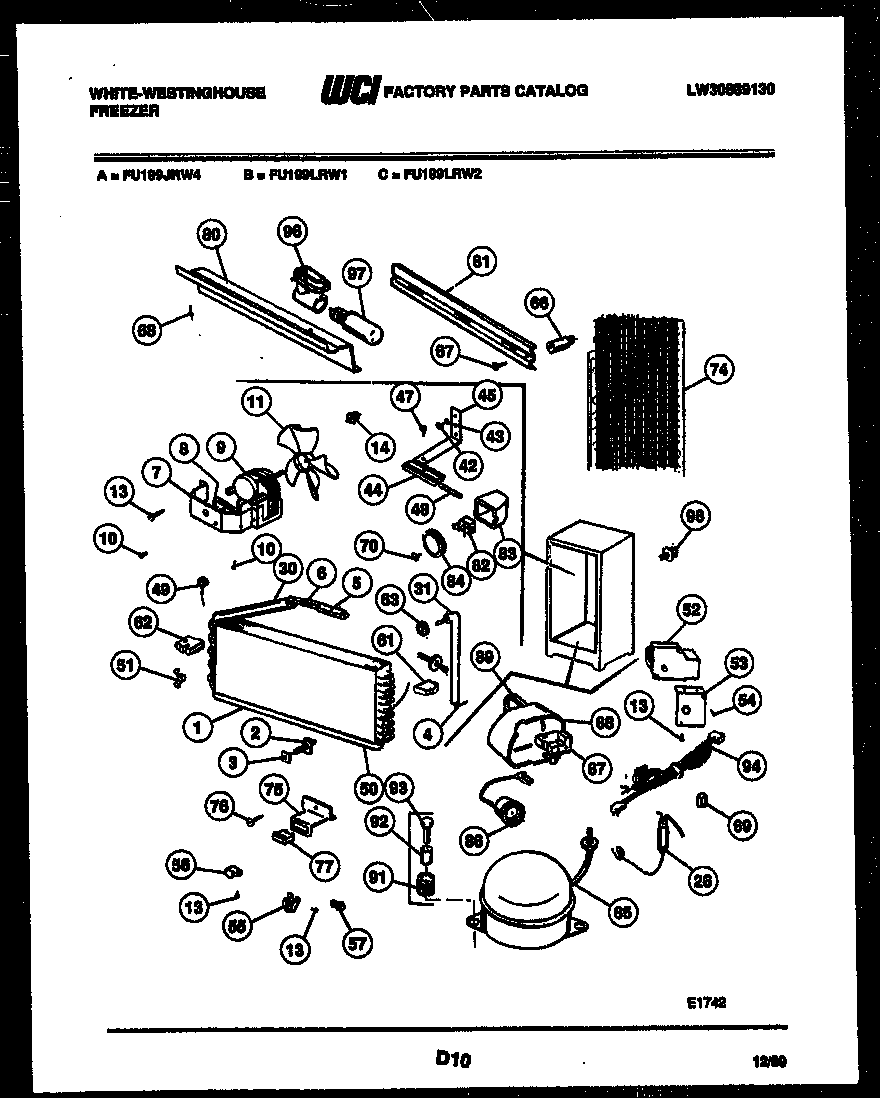 SYSTEM AND AUTOMATIC DEFROST PARTS