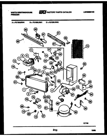 System and automatic defrost parts