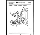 White-Westinghouse FU211LRW1 cabinet parts diagram