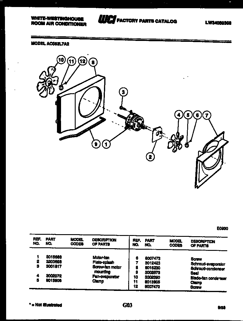 Air handling parts