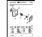 White-Westinghouse AC08EL1A1 air handling parts diagram