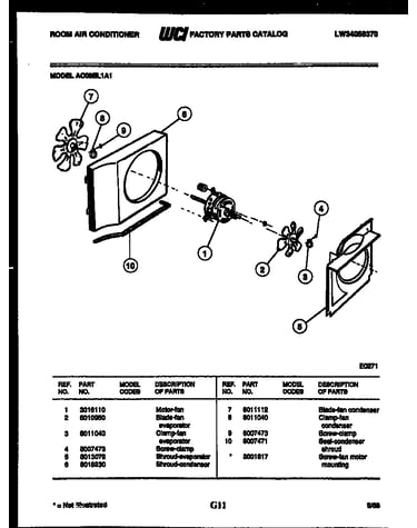 Air handling parts