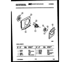 White-Westinghouse AC053M7A1 air handling parts diagram