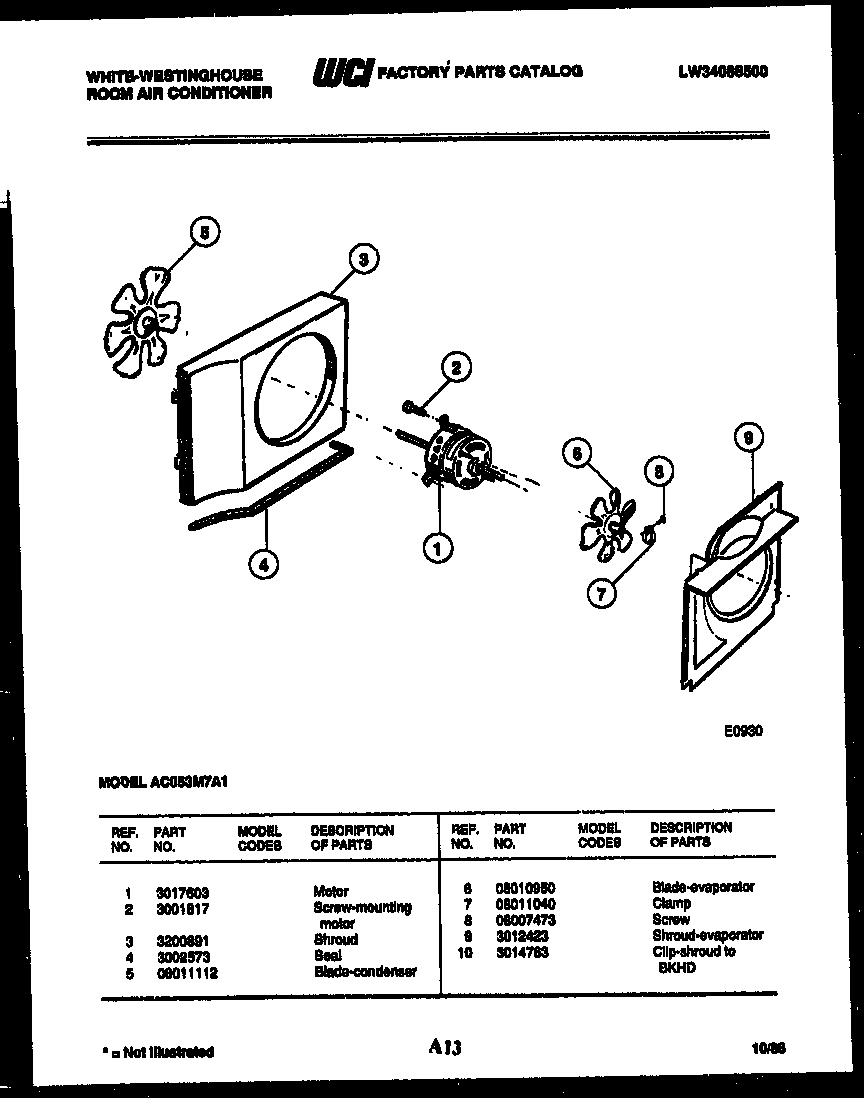 Air handling parts