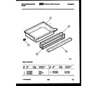 White-Westinghouse KS970GDKD2 drawer parts diagram