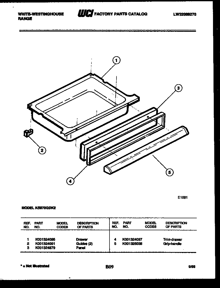 Drawer parts