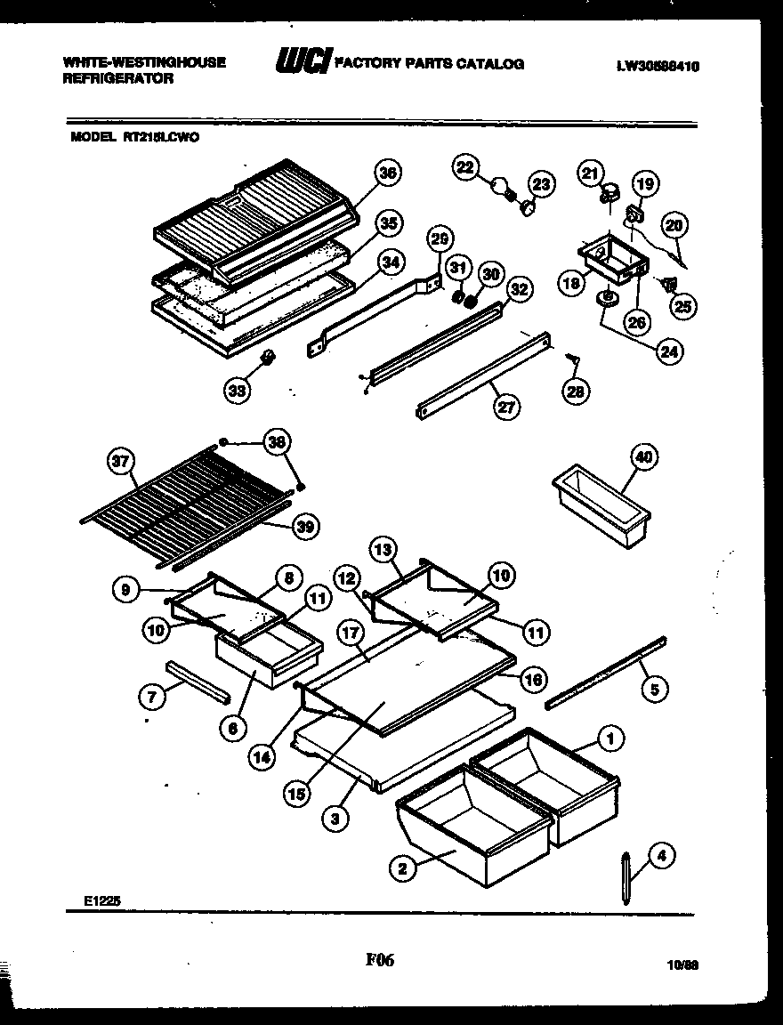 Shelves and supports