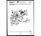 White-Westinghouse RT215LCF0 ice maker parts diagram