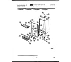 White-Westinghouse FU168LRW2 cabinet parts diagram