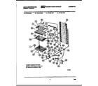 White-Westinghouse FU168LRW2 system and electrical parts diagram