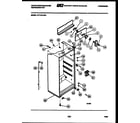 White-Westinghouse RT216JCF3 cabinet parts diagram