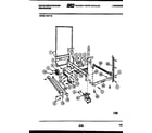 White-Westinghouse SU211MR power dry and motor parts diagram
