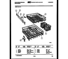 White-Westinghouse SU211MR racks and trays diagram