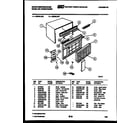 White-Westinghouse AS248L2K7 cabinet parts diagram