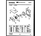 White-Westinghouse AS248L2K7 air handling parts diagram