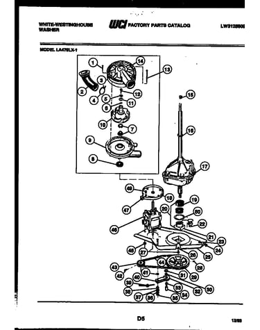 Motor, transmission and drive parts