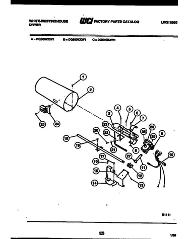 Burner, igniter and valve