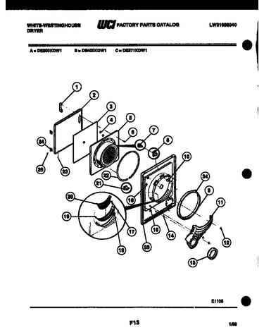 Cooktop and broiler parts
