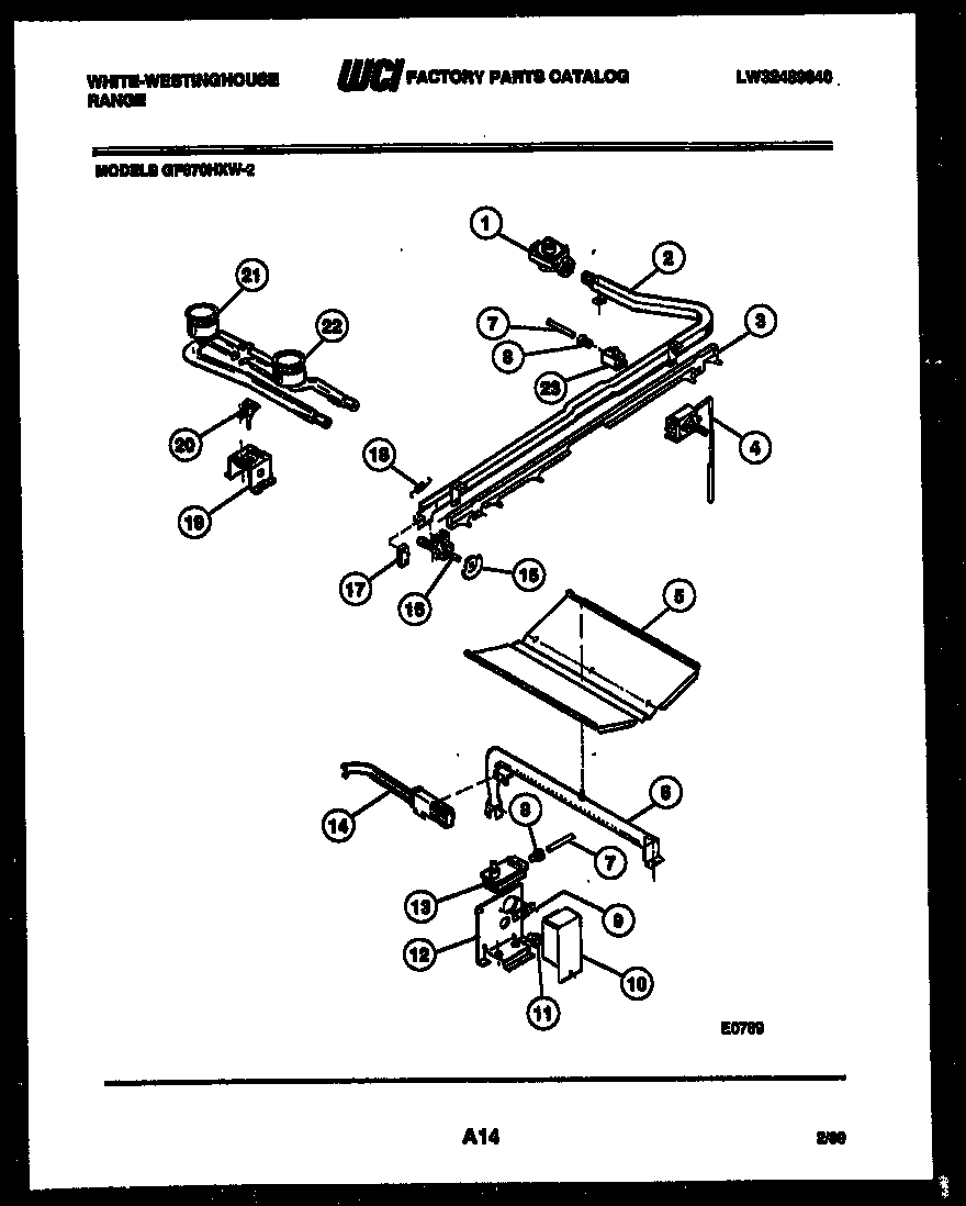 Burner, manifold and gas control