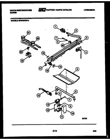 Burner, manifold and gas control