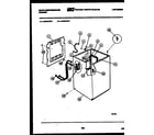 White-Westinghouse LA415LXW1 cabinet parts diagram