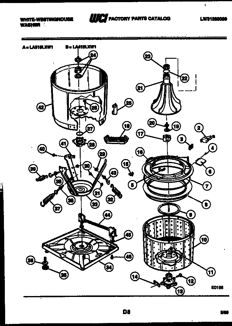 Tub detail