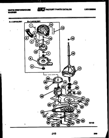 Motor, transmission and drive parts
