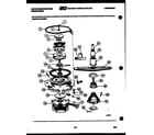 White-Westinghouse SU180MXR1 motor pump parts diagram