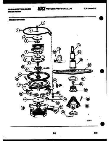 Motor pump parts