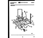 White-Westinghouse SU180MXR1 power dry and motor parts diagram
