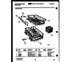 White-Westinghouse SU180MXR1 racks and trays diagram