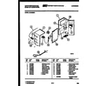 White-Westinghouse AS182M2K1 electrical parts diagram