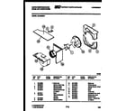 White-Westinghouse AS182M2K1 air handling parts diagram