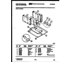 White-Westinghouse AS182M2K1 system parts diagram