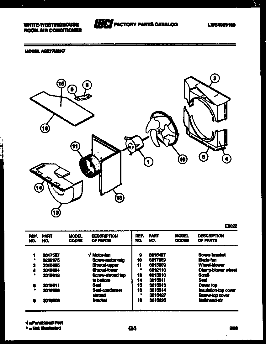Air handling parts