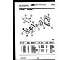 White-Westinghouse AS187L2K1 air handling parts diagram