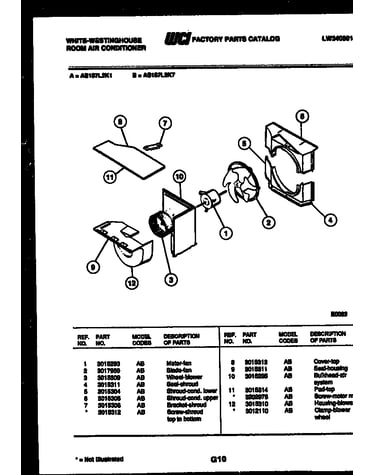 Air handling parts
