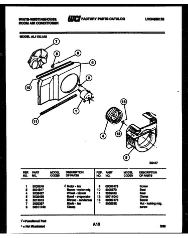 Air handling parts