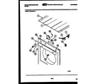 White-Westinghouse DE150KDW1 door and installation parts diagram