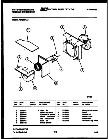 Air handling parts