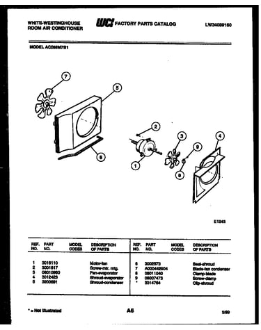 Air handling parts
