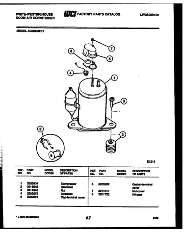 Compressor parts